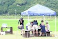 ラフティングの後にBBQを楽しめるプランもあります！お腹も大満足☆