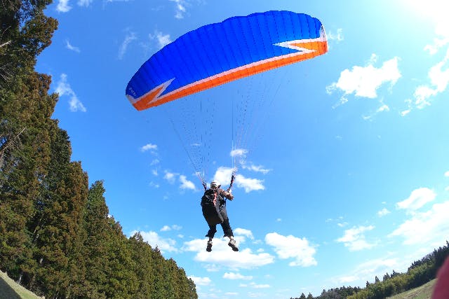 栃木・那須高原・パラグライダー半日体験