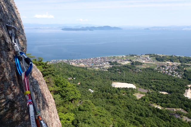 【滋賀・高島・ロッククライミング】獅子岩　★写真サービス