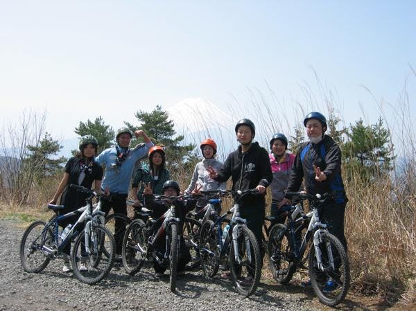 【山梨・MTB】初心者OK！河口湖周辺を爽快に、マウンテンバイク体験！