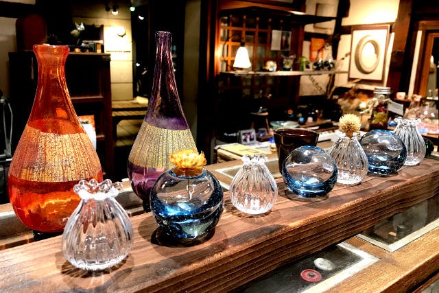 glass Art Blue moonへようこそ。楽しいガラスアート体験をしてみませんか。