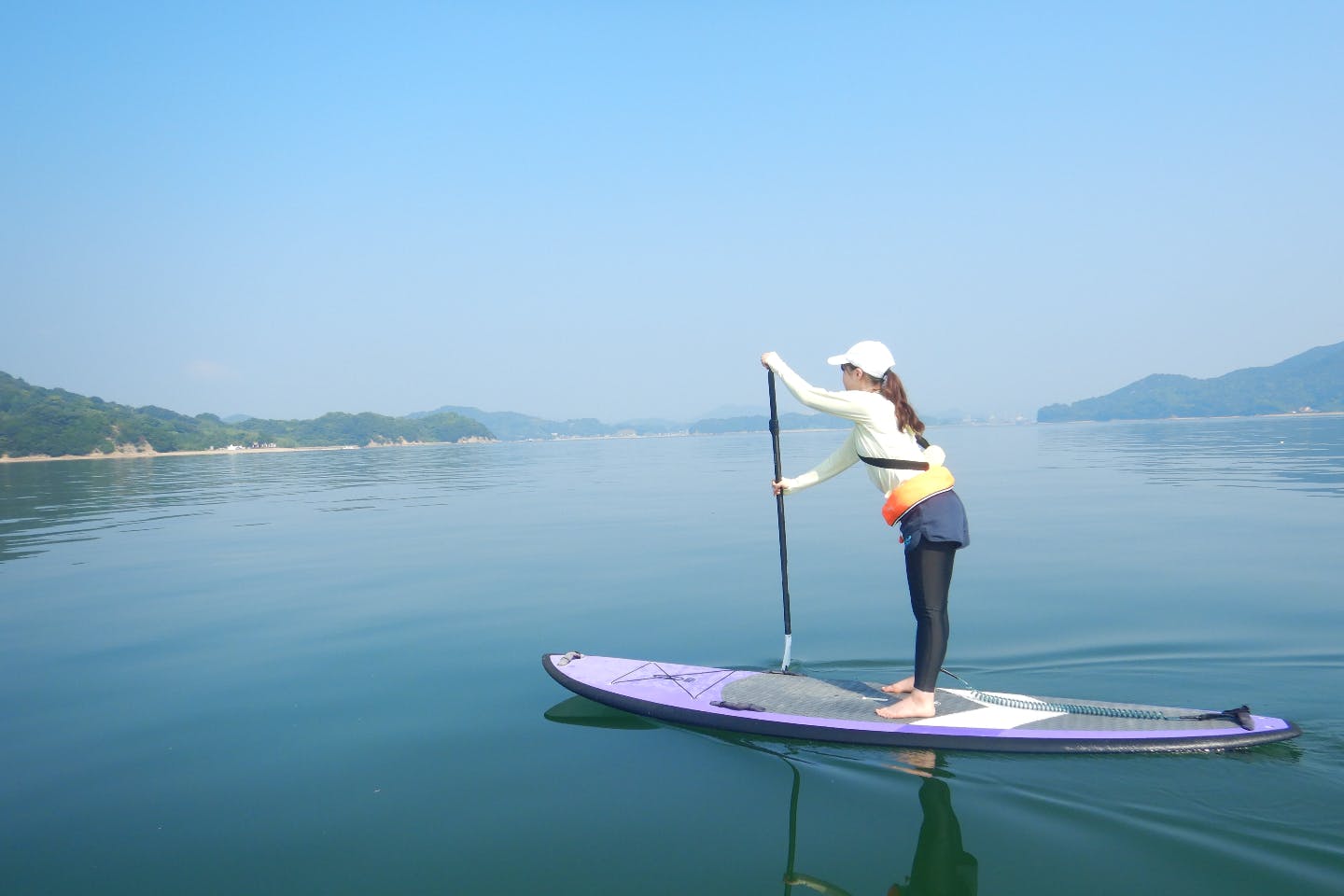 【広島・尾道市・1日】尾道の離島・百島でSUPに挑戦★写真データプレゼント