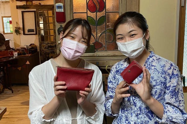 【兵庫・姫路市・レザークラフト体験】好きな物を作れる、レザークラフト体験教室