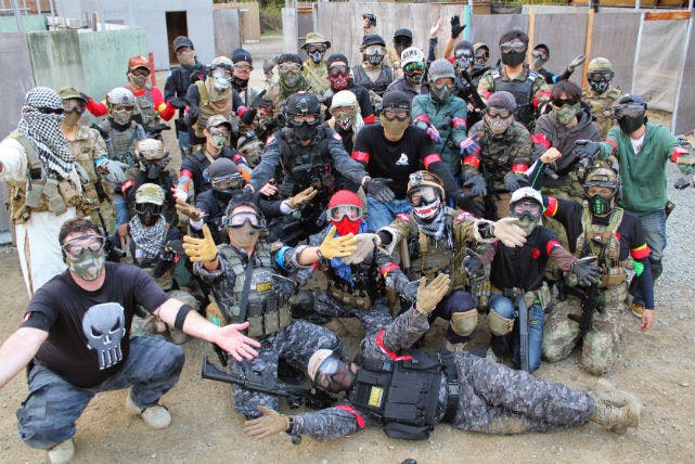 関西最大規模の市街地サバイバルゲームフィールド、CQB.Field BUDDY！