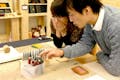 作成に必要な器材を、豊富に用意。革職人の気分で楽しめます！