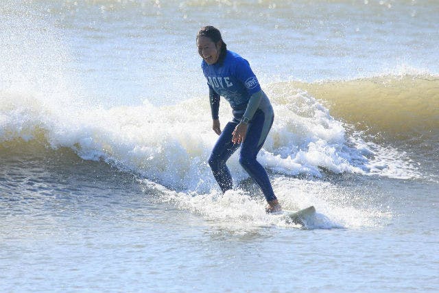 【千葉・サーフィンスクール】練習をかさねて次のステップを目指そう！初心者レッスン