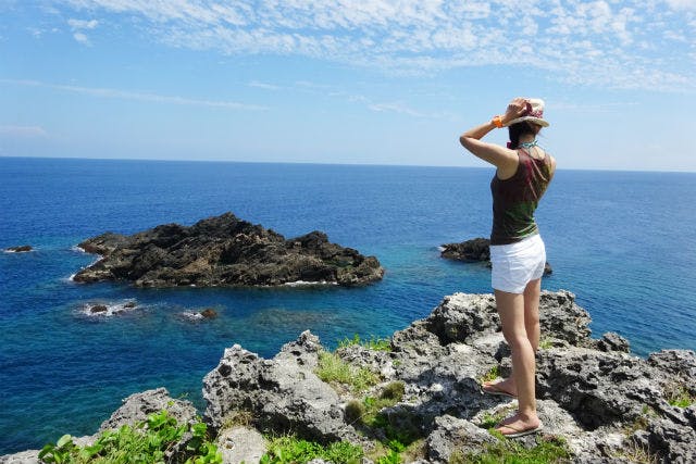 【鹿児島・沖永良部島・エコツアー】のんびり癒しのひと時を。浜巡り＆ウミガメビューツアー