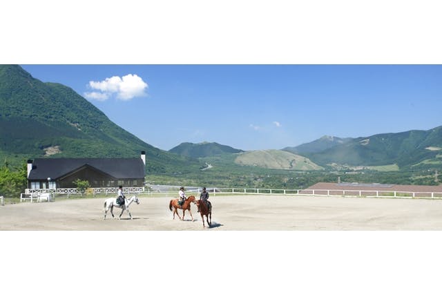 乗馬クラブ クレイン湯布院乗馬体験1回コース 平日/土日祝日価格(諸費用全て込み) ※要予約