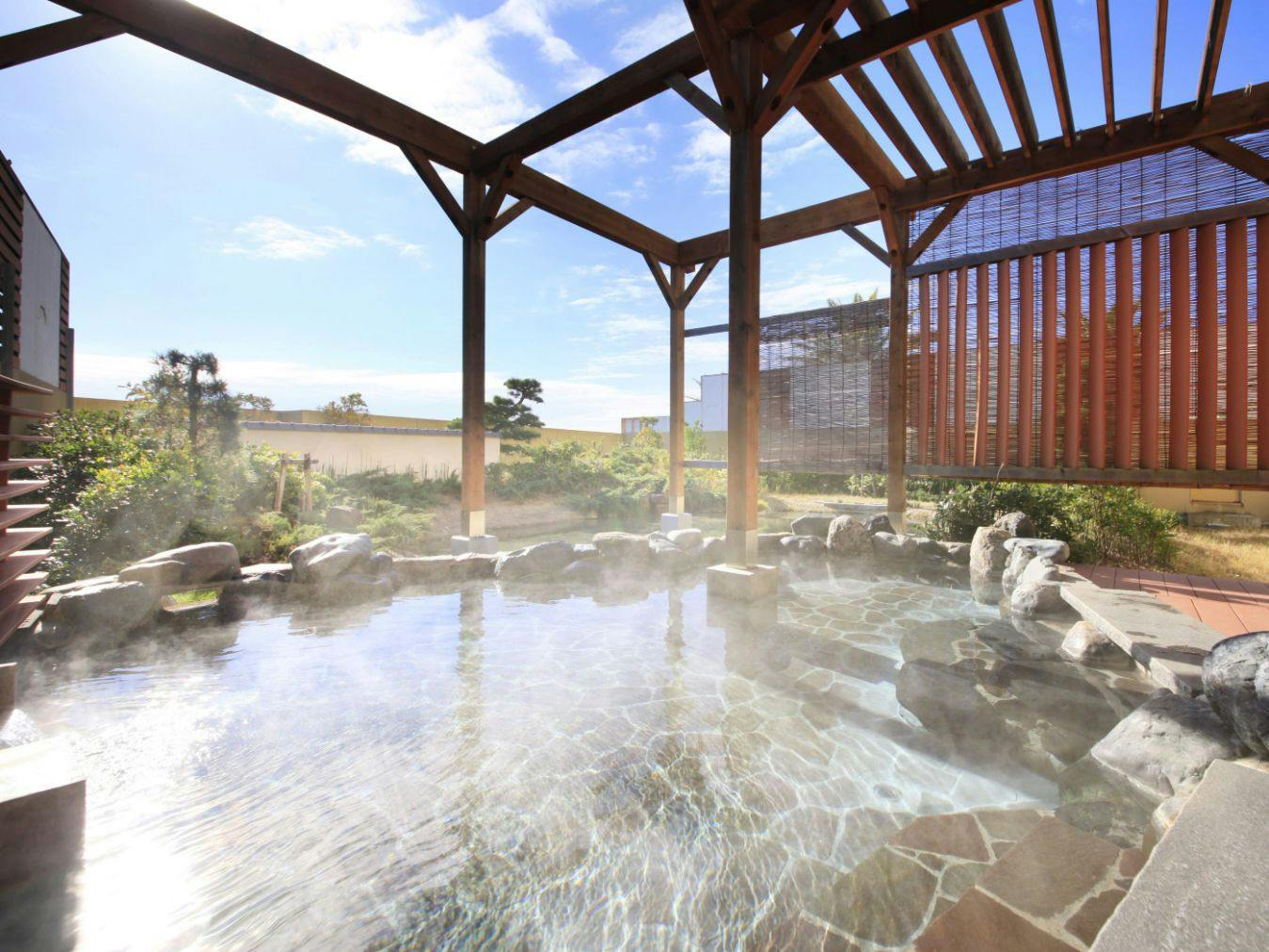 湯屋 海の回廊　日帰り入浴チケット（タオルなし）　※GW・夏季・年末年始の利用不可